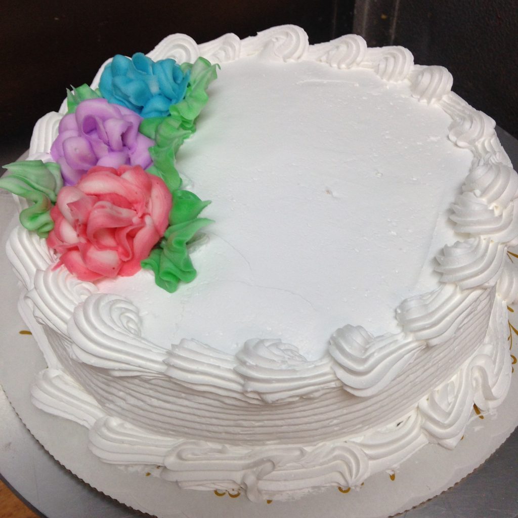 Half Sheet Ocean Breeze Flower Garden Cake – Country Cakes & Bakes